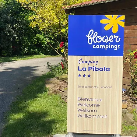 Flower La Pibola Campsite Camon (Languedoc-Roussillon)